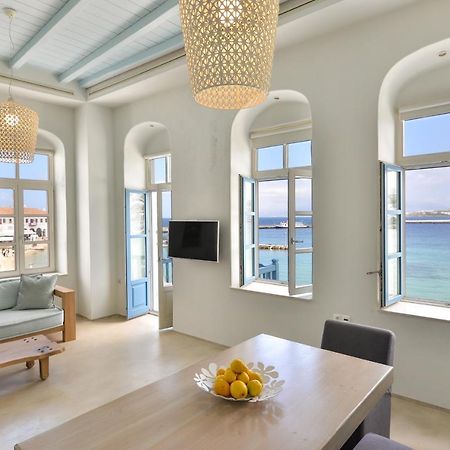 White Memories, Seafront Luxury Apartment Mykonos Mykonos Town Екстер'єр фото