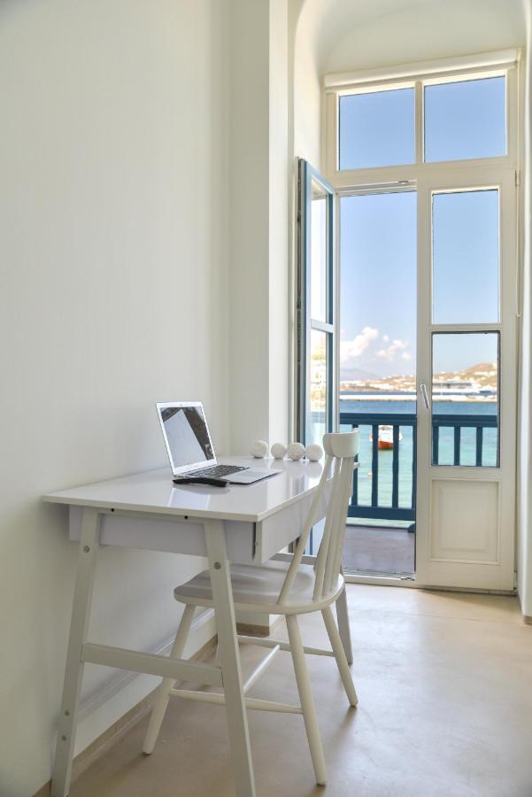 White Memories, Seafront Luxury Apartment Mykonos Mykonos Town Екстер'єр фото