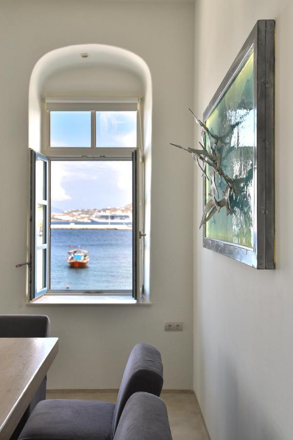White Memories, Seafront Luxury Apartment Mykonos Mykonos Town Екстер'єр фото