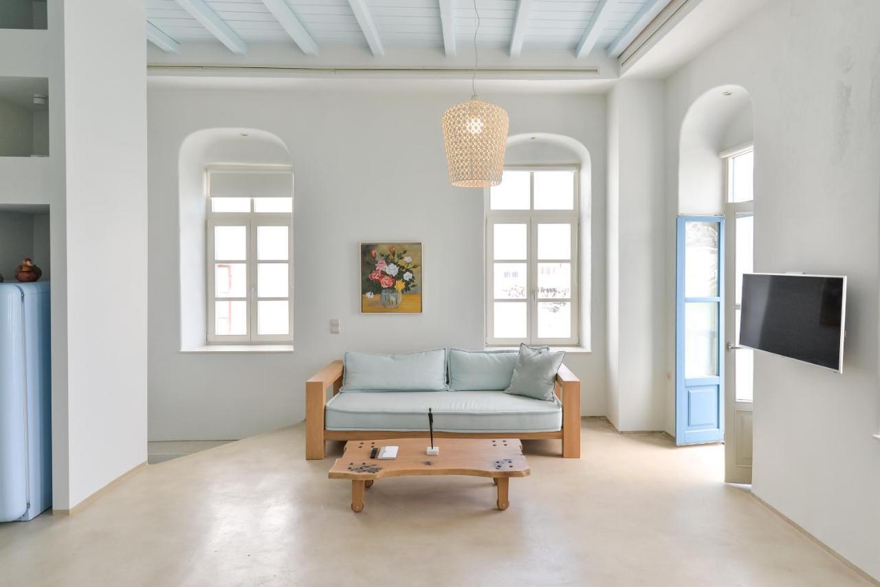 White Memories, Seafront Luxury Apartment Mykonos Mykonos Town Екстер'єр фото